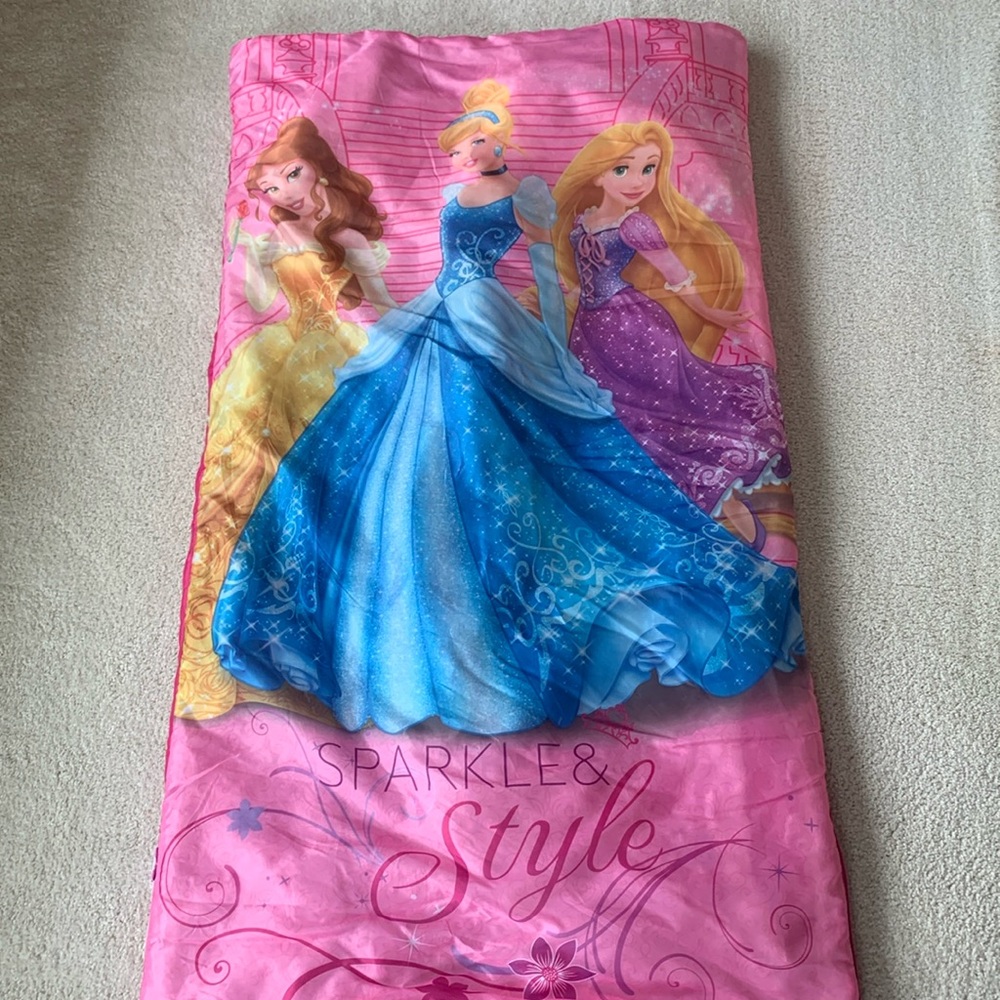SOLD - Disney Princess Sleeping bag